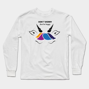 DON`T WORRY Long Sleeve T-Shirt